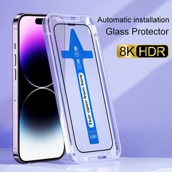 Vidrio templado iPhone 14 Pro Max - Cobertura total con instalador