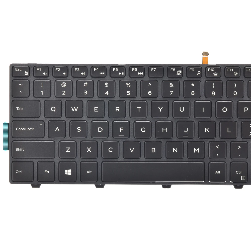 Teclado Retroiluminado Dell Inspiron 15 5000 – Diseño EE.UU. Negro