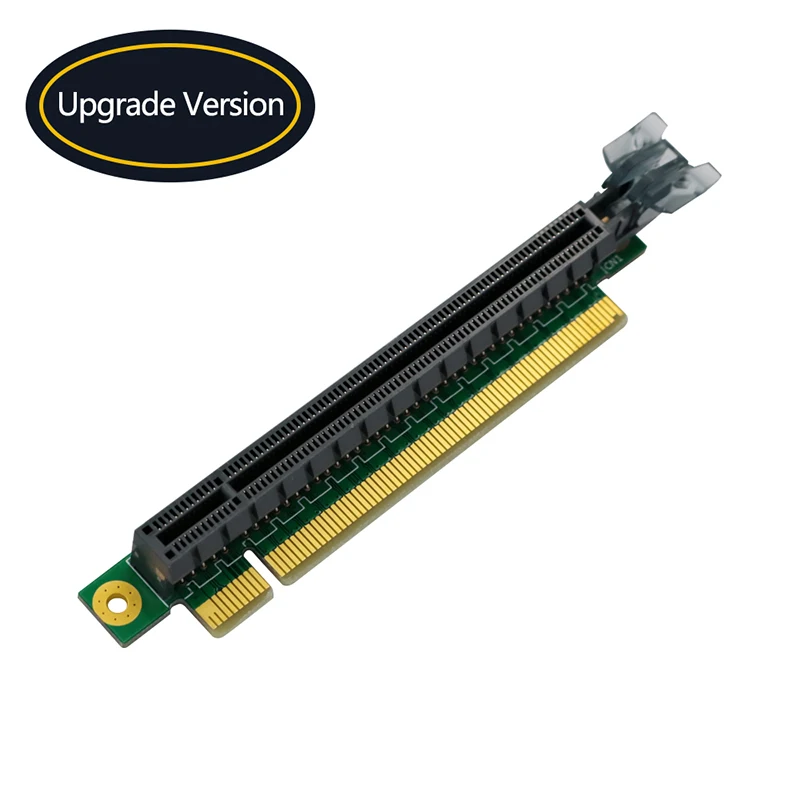Adaptador de tarjeta elevadora PCIE 16X, convertidor de ranura PCI-E a PCI-E 16X, conectores de 90 grados para chasis de caja de servidor 1U 2U, 3,0