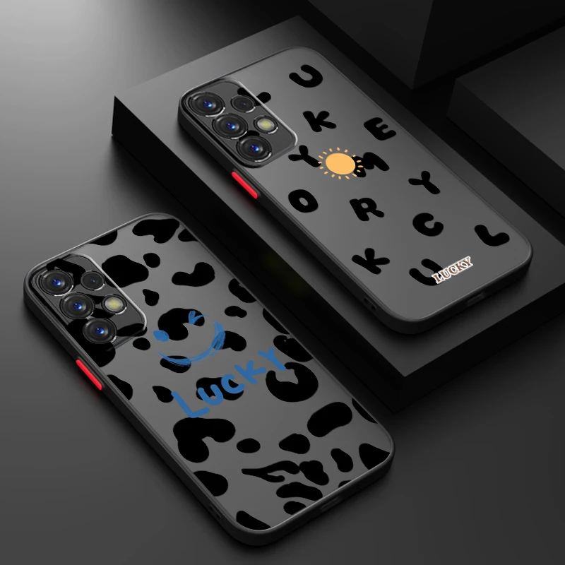 Impresión de oso de la suerte translúcido para Samsung Galaxy, S24, S23, S22, S21, S20 FE, S10, S9, S8 Plus, Ultra Pro, 5G, TPU - imagen 2