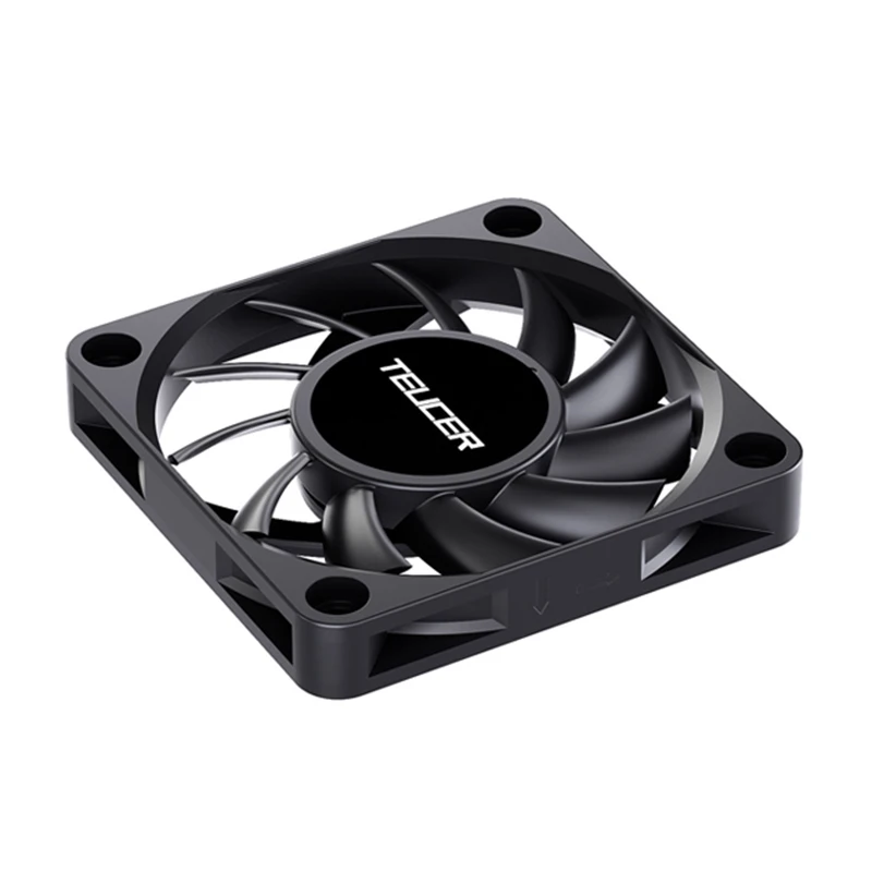 TEUCER UT-6010 Ventilador de refrigeración del chasis Ventilador de tamaño pequeño de 6 cm 12 V Adecuado para computadora de escritorio CPU - imagen 5