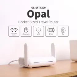 GL-SFT1200 iNet GL Opal Router WiFi de viaje AC1200 de doble banda