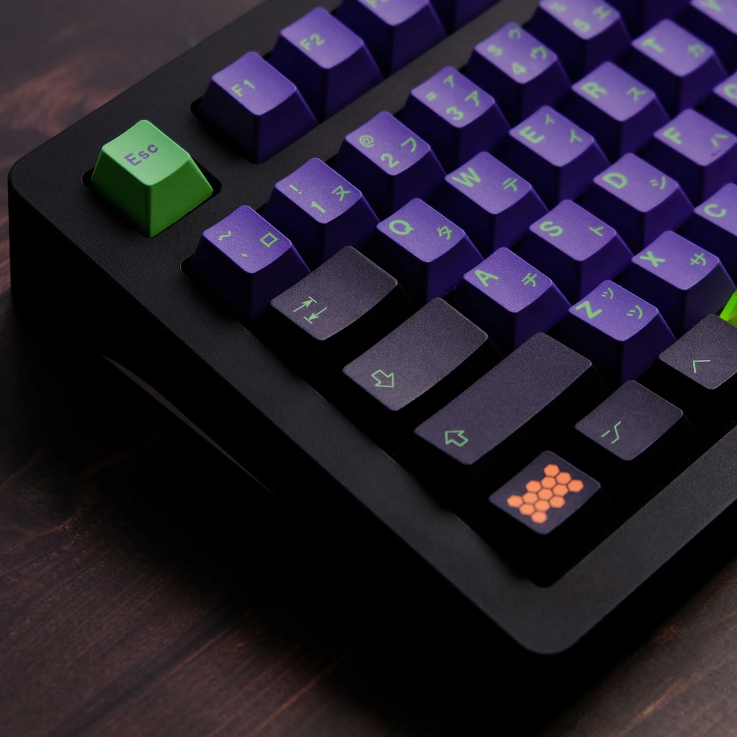 1 Juego de teclas GMK Mecha-01, sublimación de tinte PBT, teclas de dibujos animados de Anime, teclas de perfil de cereza con barra espaciadora 7U 1.75u 2u Shift - imagen 4