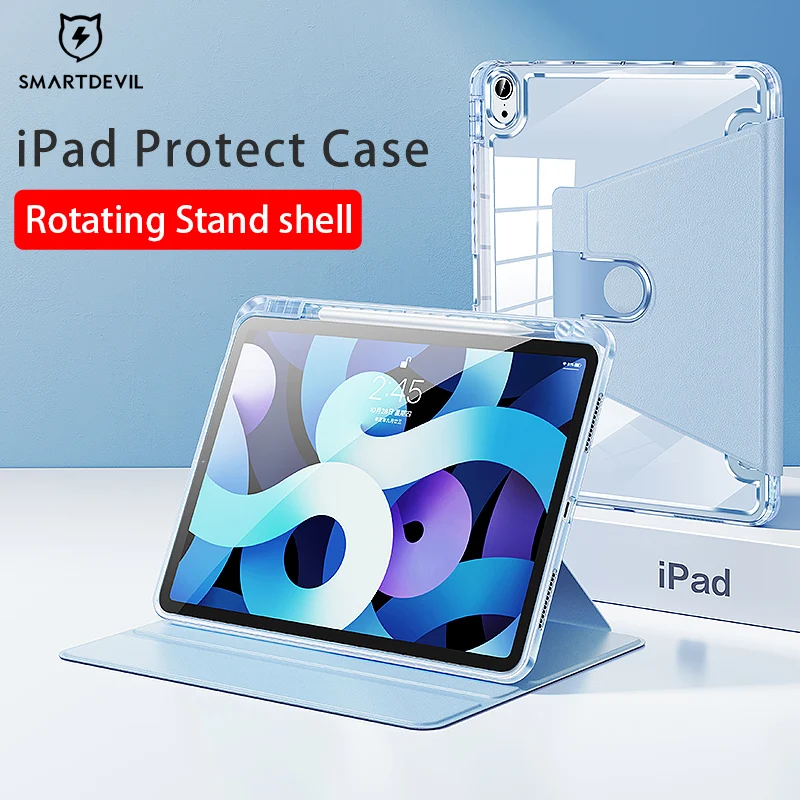 SmartDevil-funda protectora magnética para iPad, 11 pulgadas, 10,9, 10,2, 12,9, 2019, Air 4, 5, 7, 8, 9. ª generación