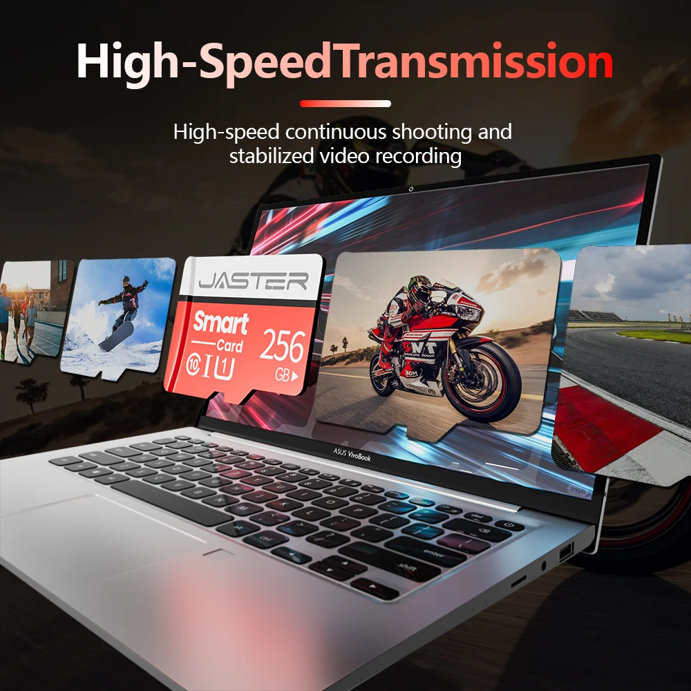 Tarjeta Micro Memoria SD 256GB 128GB 32GB 64GB Tarjeta SD Tarjeta Flash SD/TF Tarjeta de Memoria Clase 10 para Dispositivo de Almacenamiento de Teléfono Unidad Flash - imagen 5