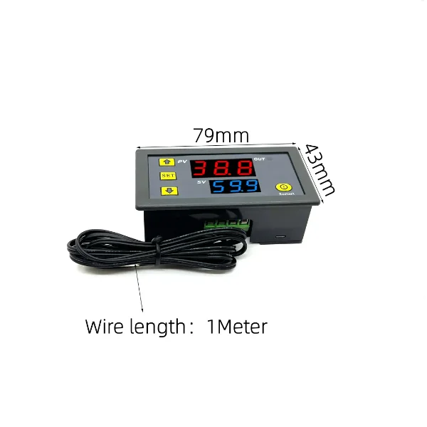 Controlador de temperatura de alta precisión en miniatura W3230, 12V, 24V, 220V, módulo de termostato con pantalla digital, tablero de control de temperatura - imagen 2