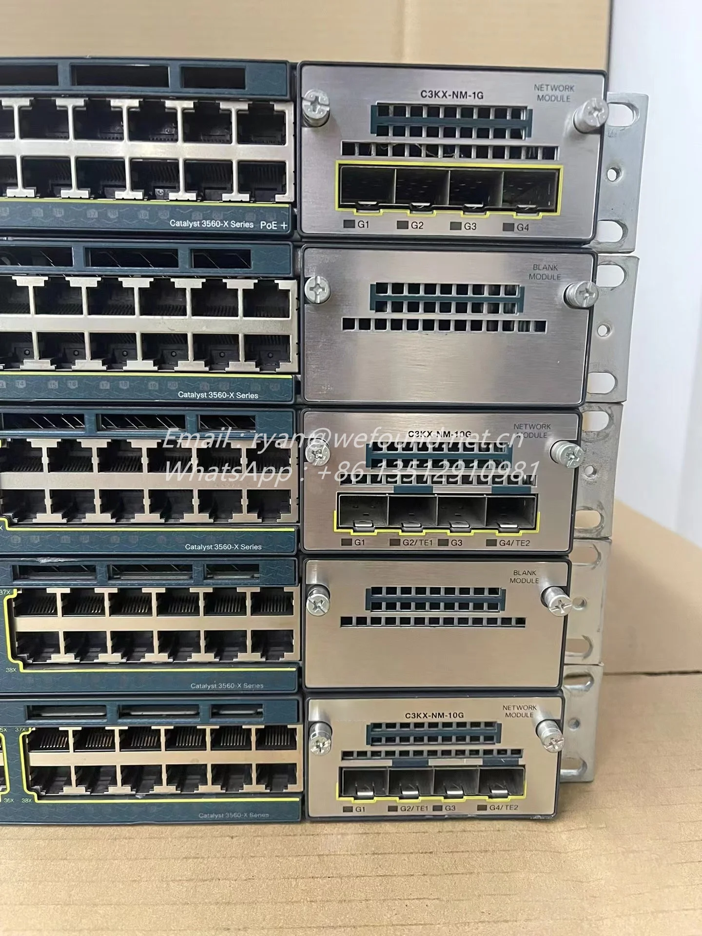 C3KX-NM-1G 73-12298 para Módulo de red de interruptores Cisco - imagen 3