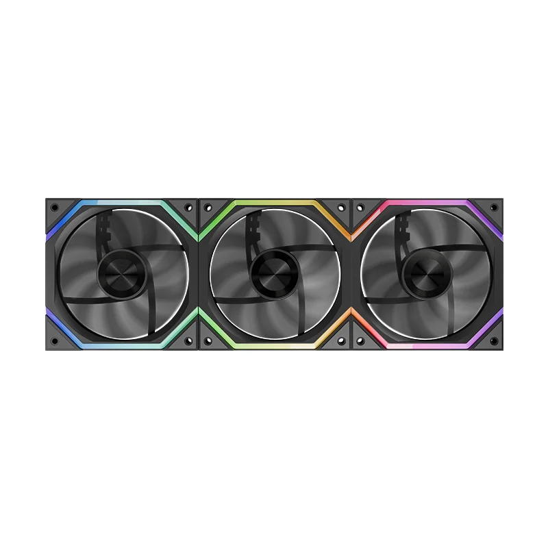 Jungle Leopard Galaxy Prism XH – Ventilador ARGB 120mm PWM Luz Fluida - imagen 4