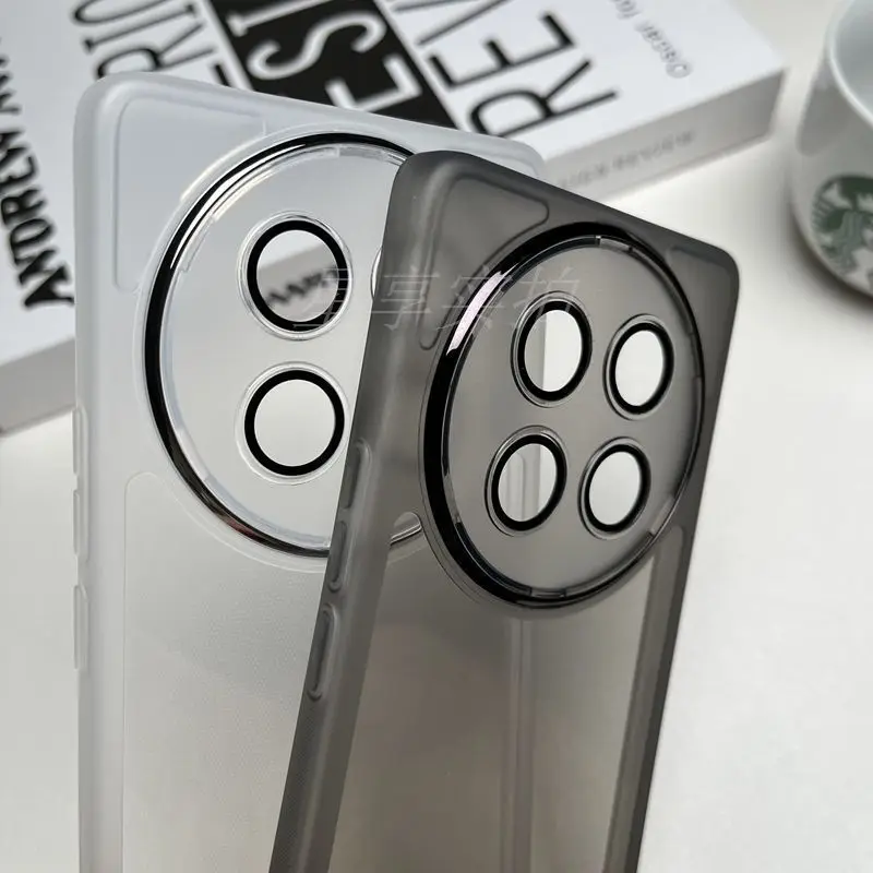 Para OPPO Realme 13 12 11 Pro Plus funda suave TPU transparente lente magnética funda protectora trasera para Realme 13 12 Plus Shell - imagen 4
