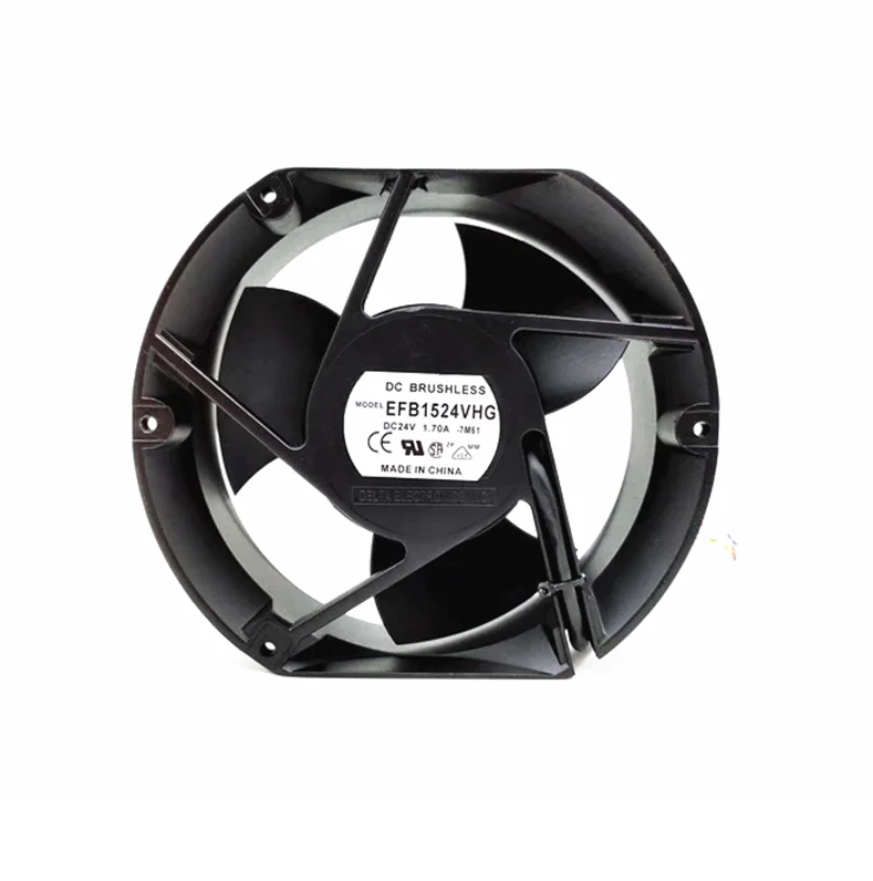 Ventilador de refrigeración EFB1524VHG DC 24V 1.7A 28.1W 17050 170x150x50mm 4300RPM