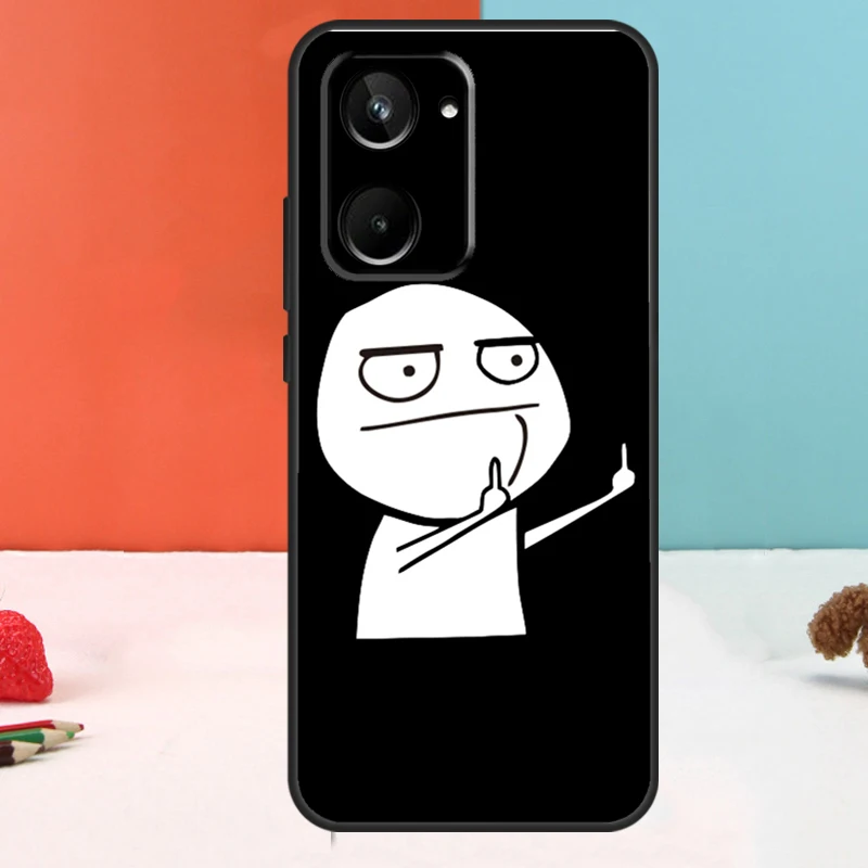 Memes de dedo medio divertidos para Realme, 12, 11 Pro Plus, 10 Pro, GT5, GT3, C55, C53, C51, C33, C31, C30, C25s, C21Y, C15, GT, Neo5 - imagen 5