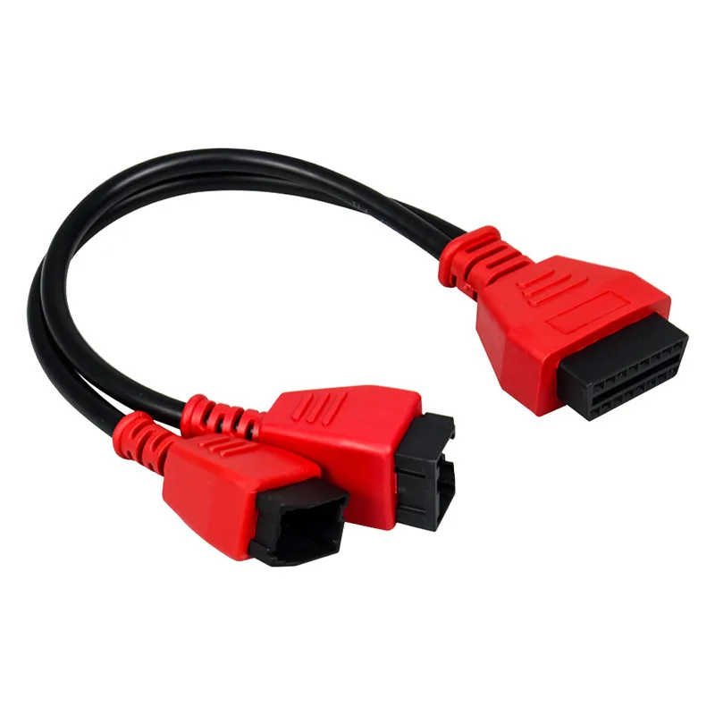 Cable adaptador de diagnóstico Autel de 12 + 8 pines OBD2 hembra para Chrysler - imagen 5