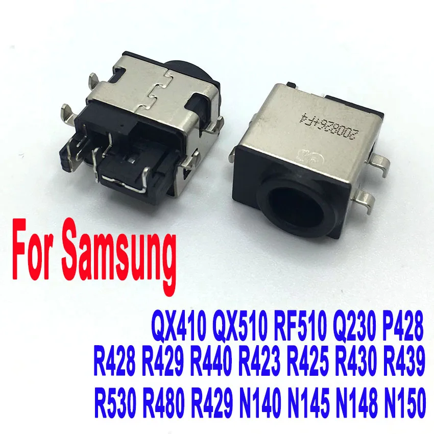Conector de alimentación CC para ordenador portátil, puerto de carga para SAMSUNG R428, RF510, R440, R423, R425, R430, R439, R530, R480, R429, N140, N145, N148, nuevo