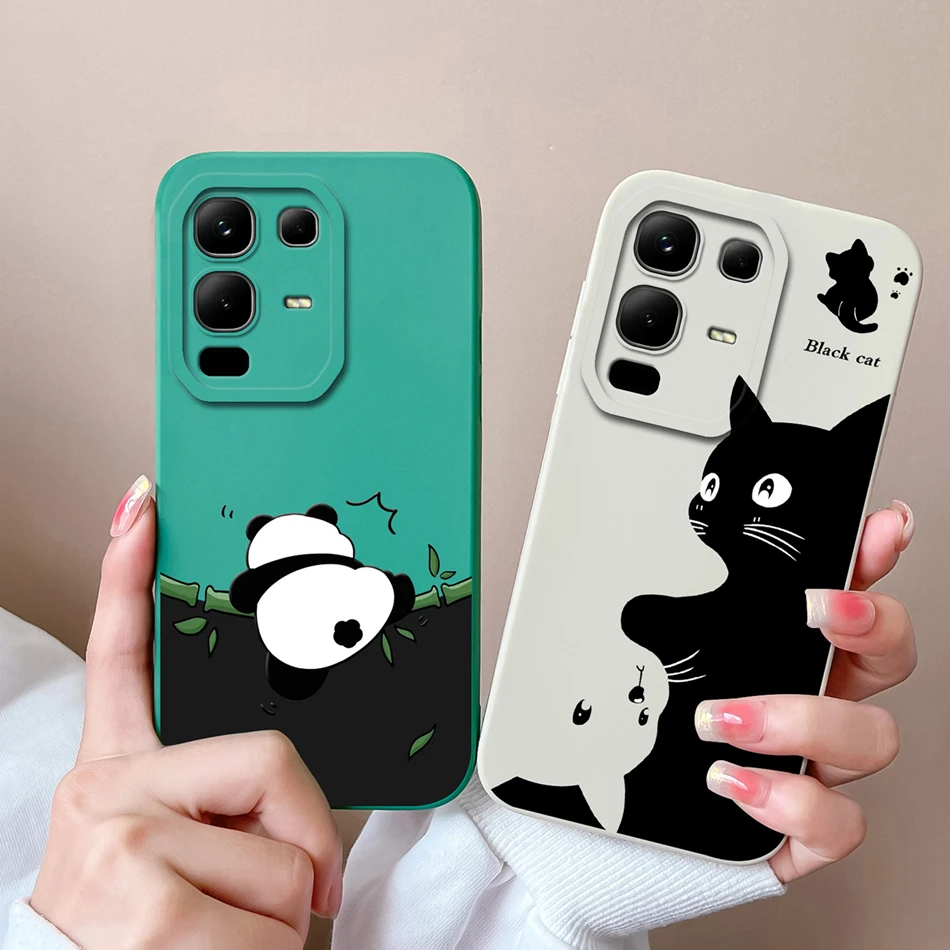 Para Infinix Note 50 Pro Plus funda de teléfono Simple creativo protección completa contraportada para Infinix Note 50X carcasa ligera - imagen 2