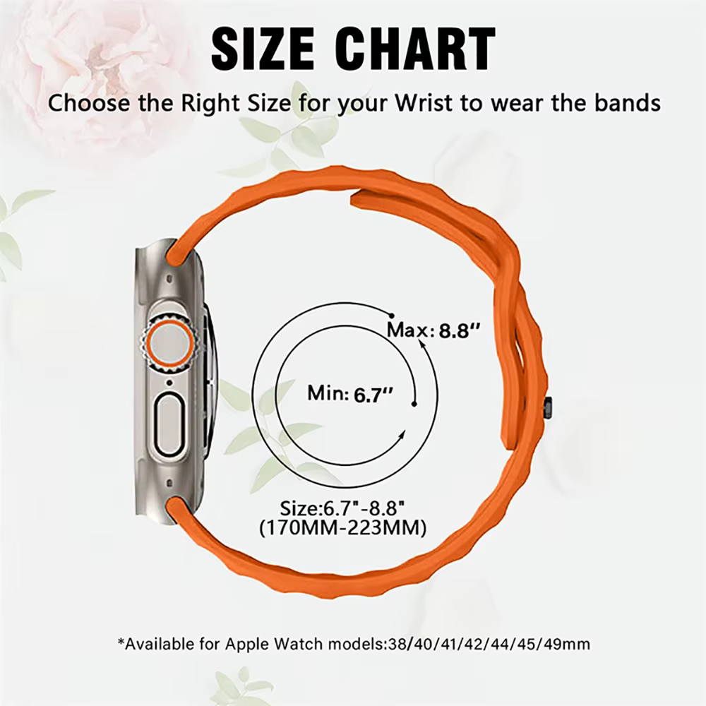 Correa deportiva de silicona para Apple Watch, pulsera de 49mm, 46mm, 42mm, 45mm, 41mm y 44mm para iWatch Series 11 10 9 8 7 6 5 SE Ultra 3 - imagen 2