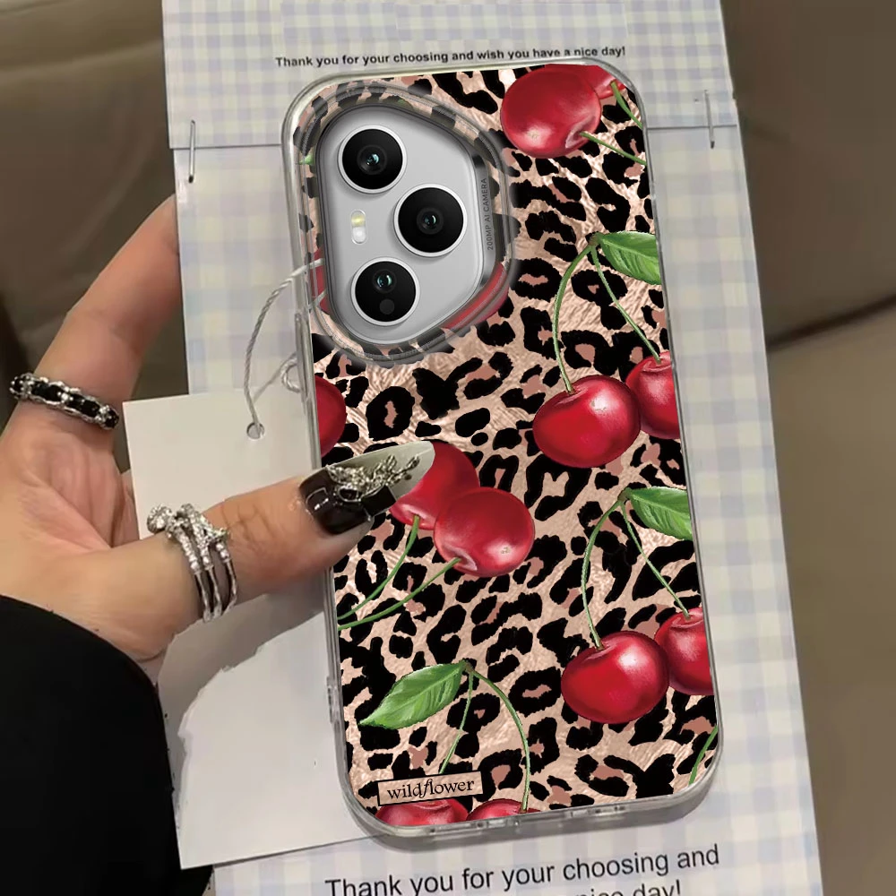 Funda de teléfono para mujer con estampado de leopardo rosa para Honor 400 200 90 Smart Pro Magic7 6 5 70 Lite X9a X9c X9b X8b X8a X8c X7c X6c X6b - imagen 5