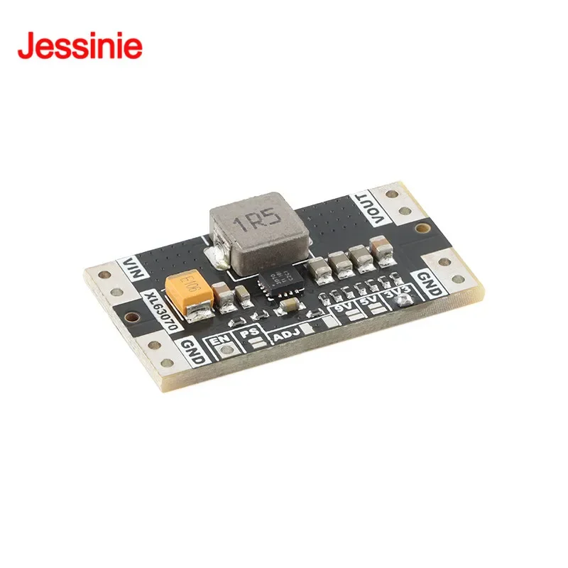 2 uds/1 unidad XL63070 TPS63070 DC módulo reductor de potencia automático 3,3 V 5V 9V estabilización de voltaje de litio de baja ondulación - imagen 2