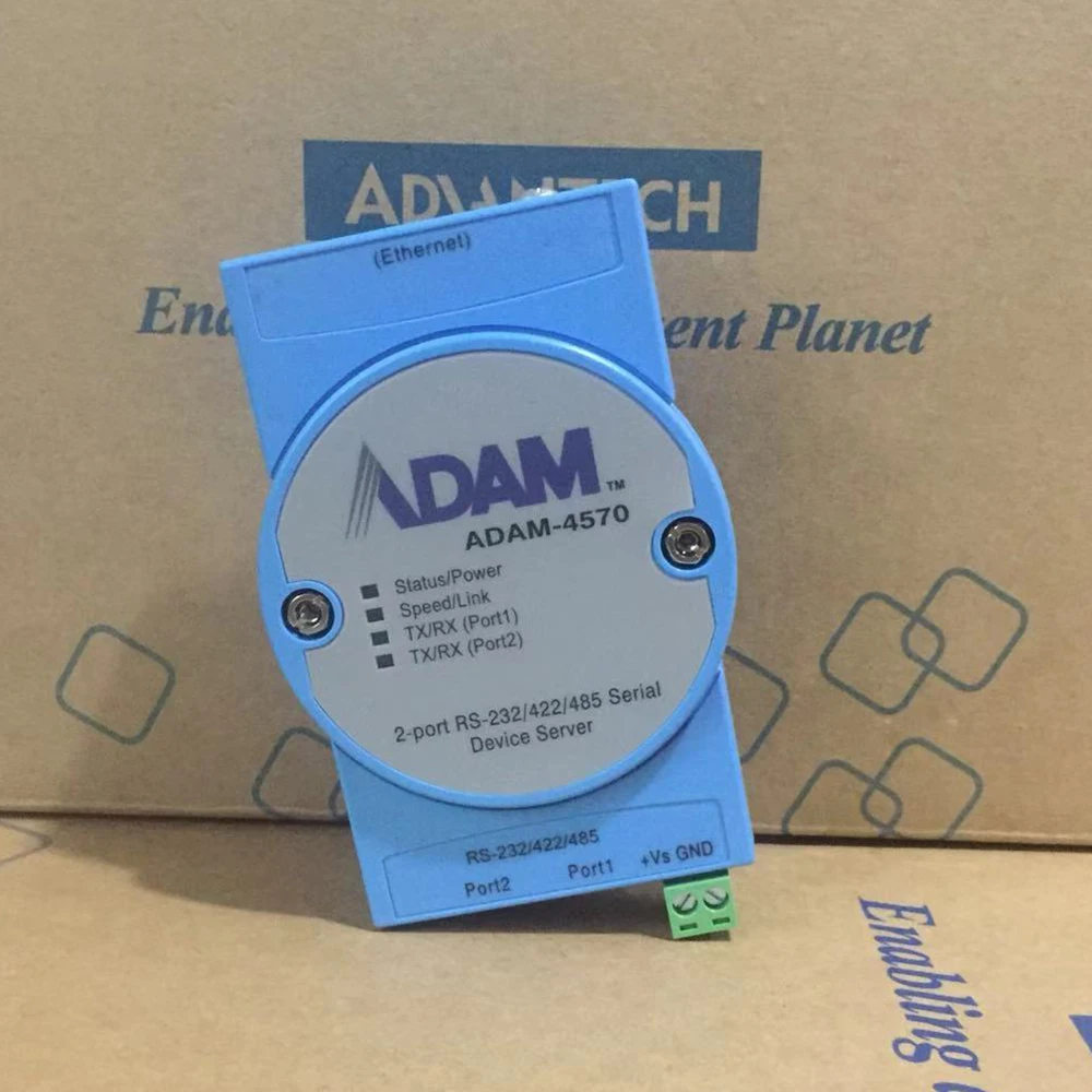 ADAM-4570-CE Servidor de red de puerto serie RS-232/422/485 de 2 puertos Baud de 921,6 kbps - imagen 2