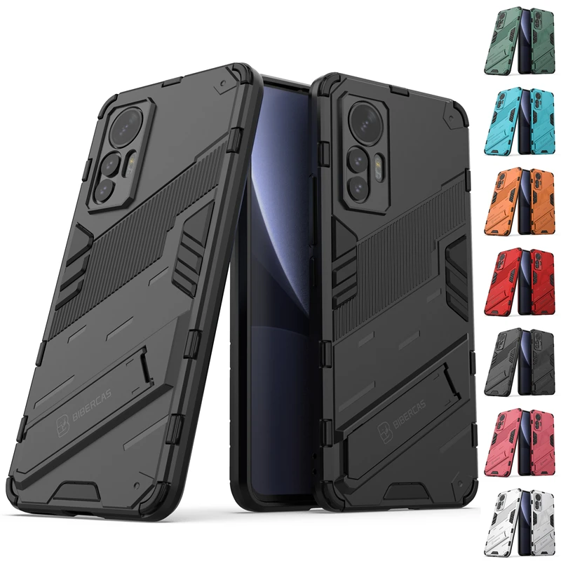 Funda trasera para Xiaomi Mi 12 Lite, carcasa con soporte a prueba de golpes, para Mi 12 Lite Pro 12X - imagen 5