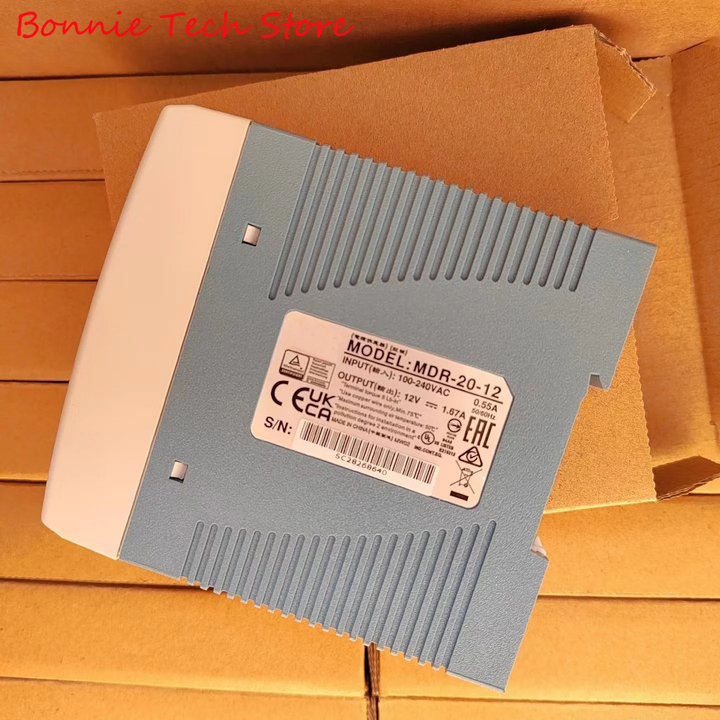 MDR-20-12 para MEAN WELL Fuente de alimentación industrial de carril DIN de salida única de 20 W - imagen 2