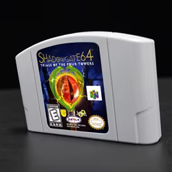 Shadowgate 64 - Cartucho de juego Trials of the Four Towers para consolas NTSC USA de 64 bits Tarjeta de juego N64