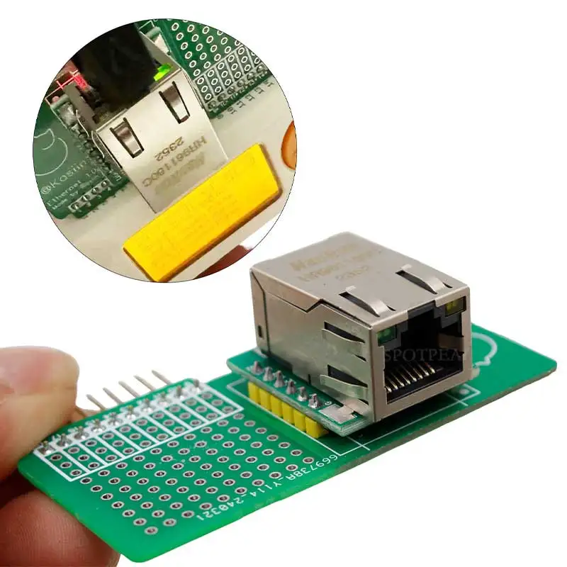 Para módulo de prueba Ethernet Flipper Zero, módulo de red con cable, tablero de desarrollo para accesorio de fijación Flipper Zero - imagen 5