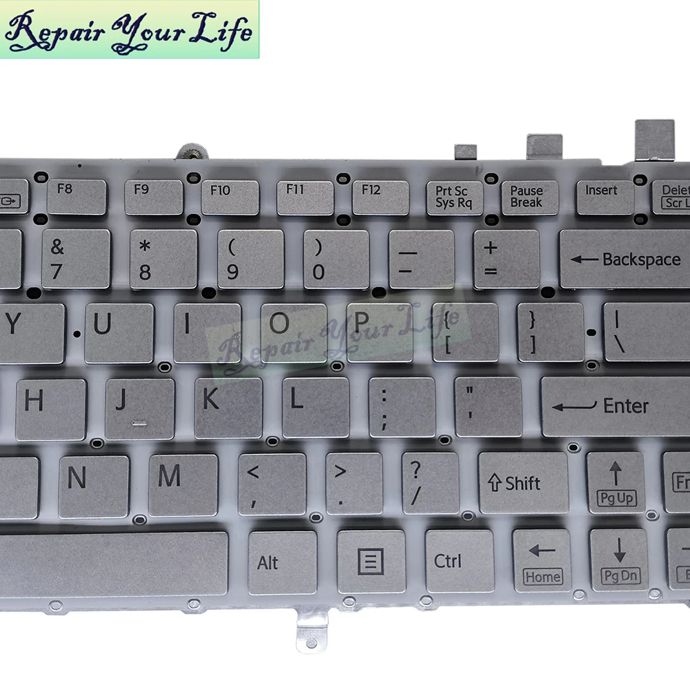 Teclado retroiluminado inglés para Sony Vaio DUO 13, SVD13, SVD132, SVD132A1ET, SVD13215PXB, SVD132A14L, 149245411US, 149244611US, nuevo - imagen 5