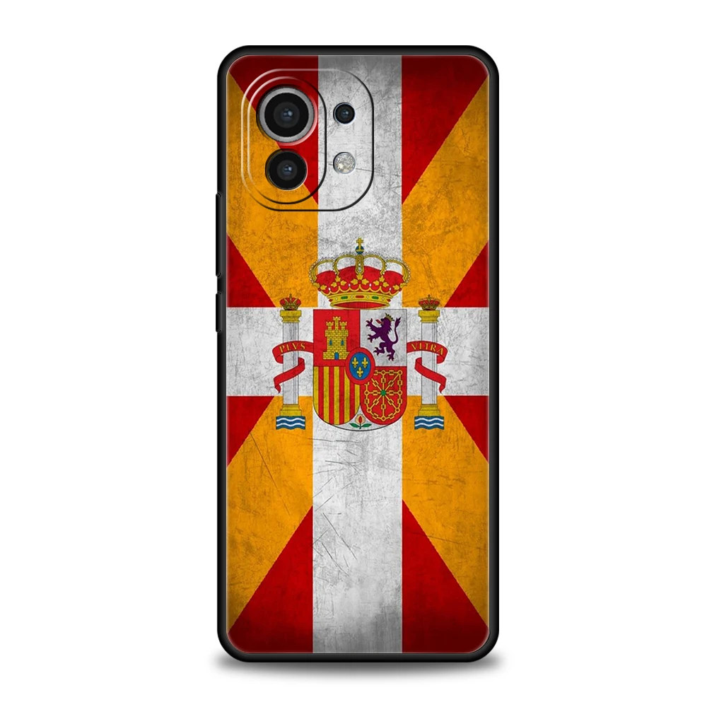Funda de teléfono con bandera de toro de España para Xiaomi 15 14 13 12 Lite 14T 13T 12T Pro Poco X7 X6 X5 X4 X3 NFC F7 Ultra F6 Pro - imagen 3