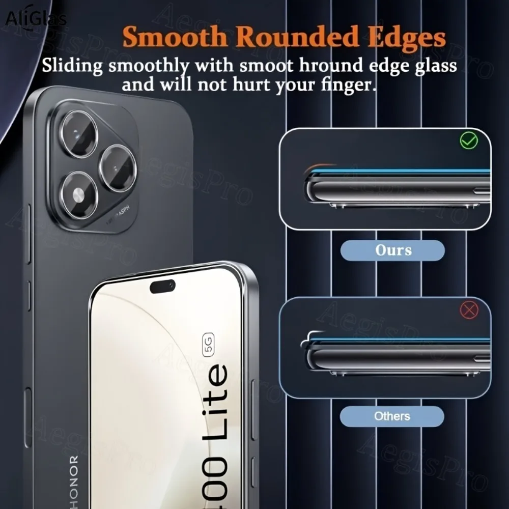 Película de hidrogel de cobertura completa para Honor 400 Lite 400 Pro 400 Magic7 Lite Magic8 Pro Magic6, resistente a los arañazos, alta sensibilidad, 3 uds. - imagen 3