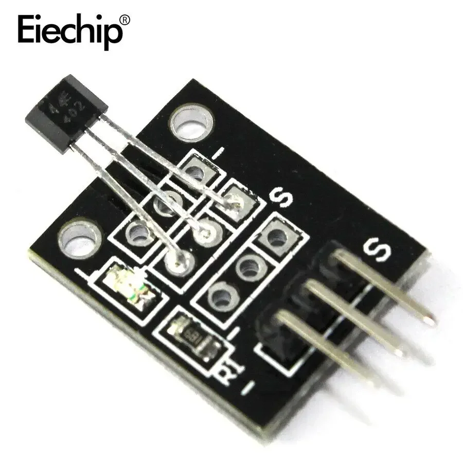 Módulo de sensor magnético Hall estándar KY-003 A3144, 1/5 Uds., funciona con placas Arduino para Arduino - imagen 2