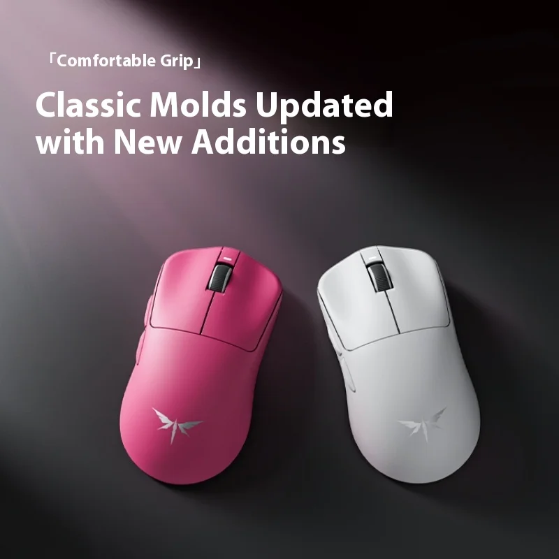 Ratón inalámbrico para juegos VGN Dragonfly F1SE 1000Hz con tres modos PAW3311 12000 DPI ratón de oficina ergonómico ligero para juegos - imagen 3