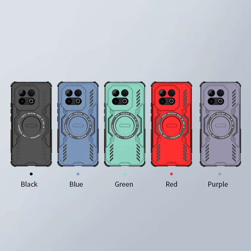 Heat Dissipation Phone Case For vivo iQOO Z10 Turbo Pro Case Magnetic Attraction Piece For iQOO Z10 Turbo 5G China чехол Cover - imagen 4