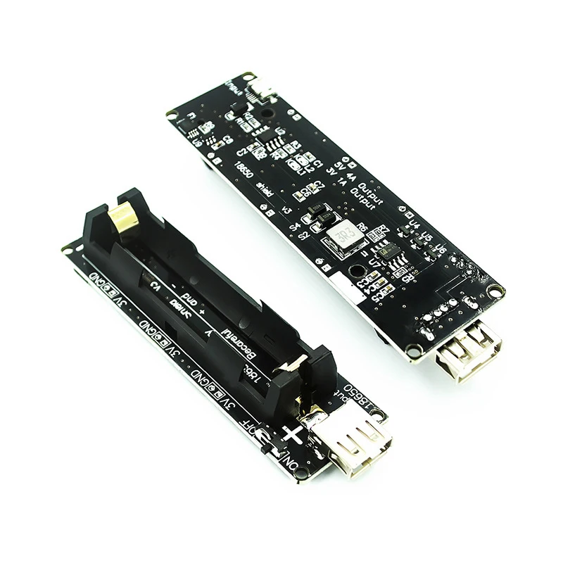 Placa protectora de carga de batería ESP32 ESP32S para Wemos para Raspberry Pi 18650, Puerto Micro USB V3 tipo A, USB 0.5A para carga Arduino - imagen 3