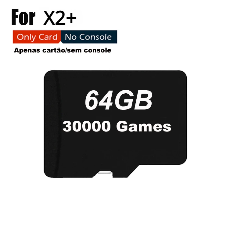 Tarjeta SD para videoconsola BOYHOM Retro 4K Game Stick X2 + 4K Game Stick, tarjeta de memoria de 64GB 128GB 256G X2 Plus Game Stick TF - imagen 2
