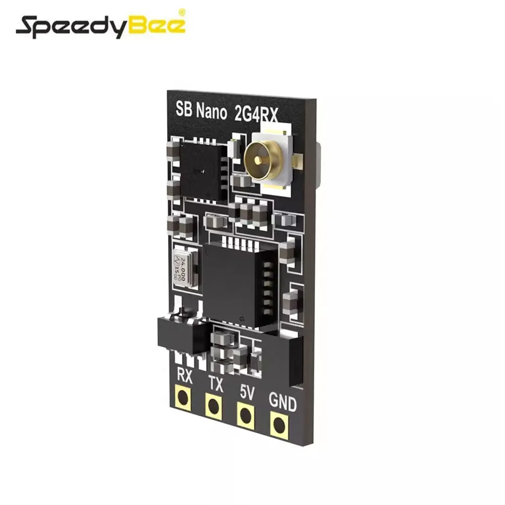 Receptor SpeedyBee Nano 2,4G ExpressLRS ELRS para drones FPV Freestyle de largo alcance piezas de bricolaje