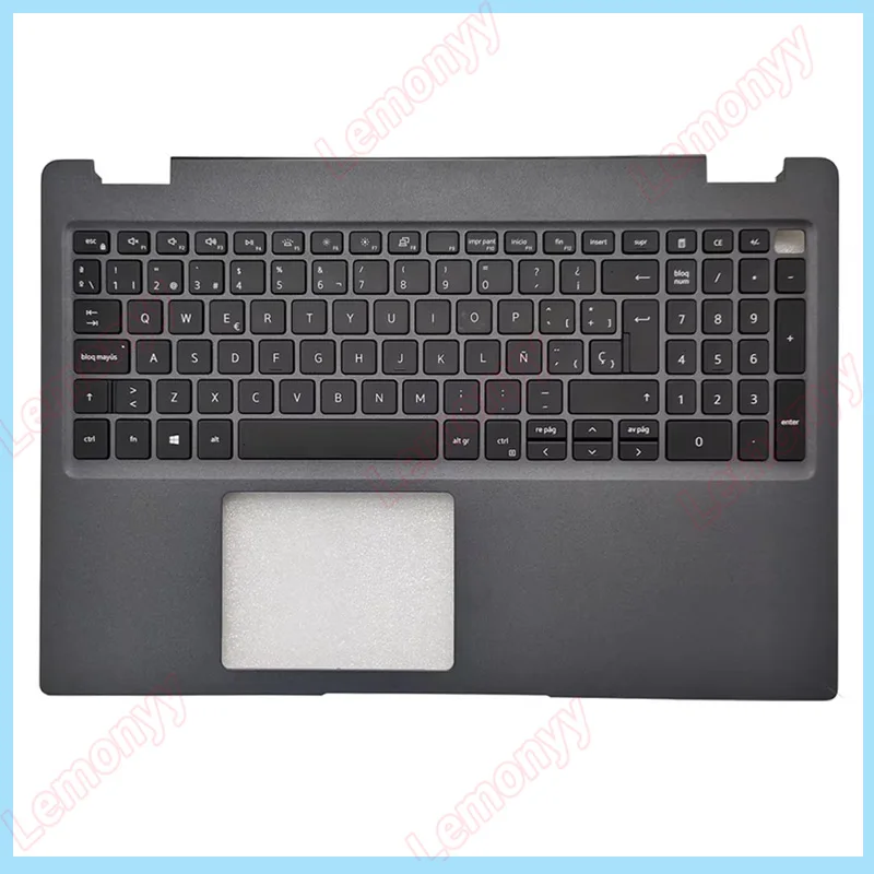 Nuevo para Dell Latitude 3510 español/EE. UU./latino teclado para portátil funda con reposamanos