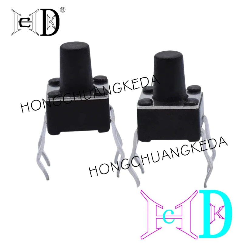 10 Uds DIP TACT SWITCH 4,5x4,5x4,3 4,5x4,5x5 4,5x4,5x7 4,5x4,5x8 4,5x4,5x6 4,5x4,5x3,8 táctil DIP Vertical - imagen 2