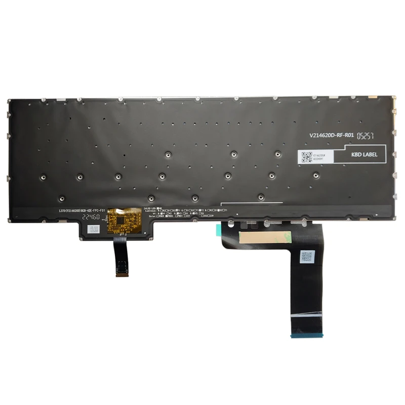 Nuevo para Lenovo LOQ 15APH8 15IRH8 LOQ 16APH8 16IRH8 teclado retroiluminado RGB colorido ruso - imagen 3