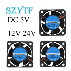 Ventilador 40mm Impresora 3D 2 Pines 5V 12V 24V Refrigeración
