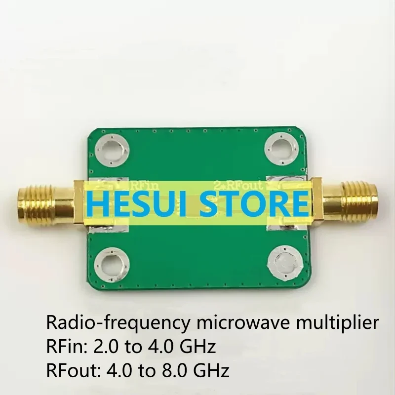 Multiplicador de frecuencia de microondas Rf RFin: 2,0-4,0 GHz, RFout: 4,0-8,0 GHz
