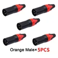Orange male 5pcs