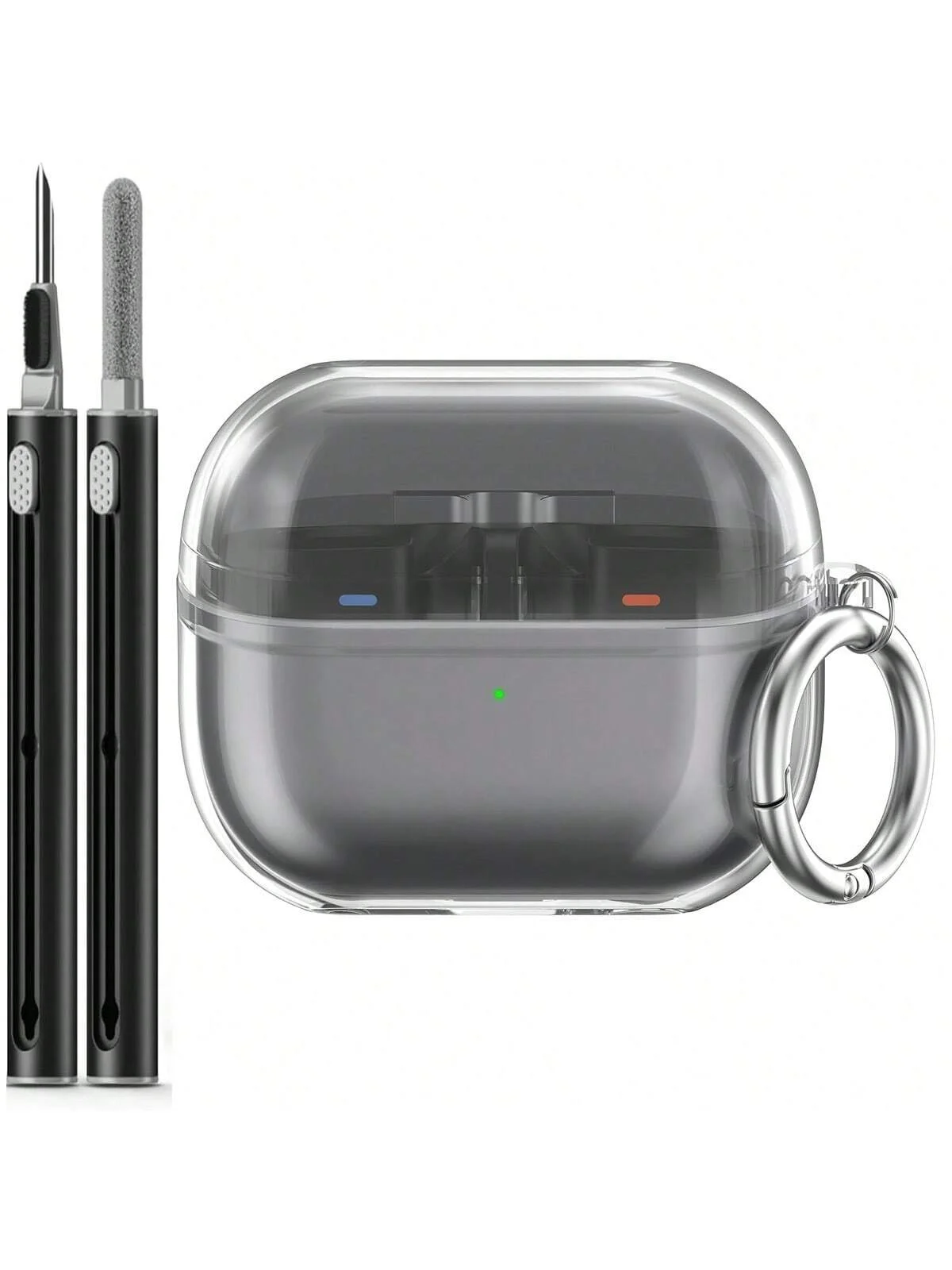 Funda transparente para Samsung Galaxy Buds3 Pro y Galaxy Buds 3 (2024) [Anti-amarillento] Fundas protectoras de TPU suave Compatible con la piel