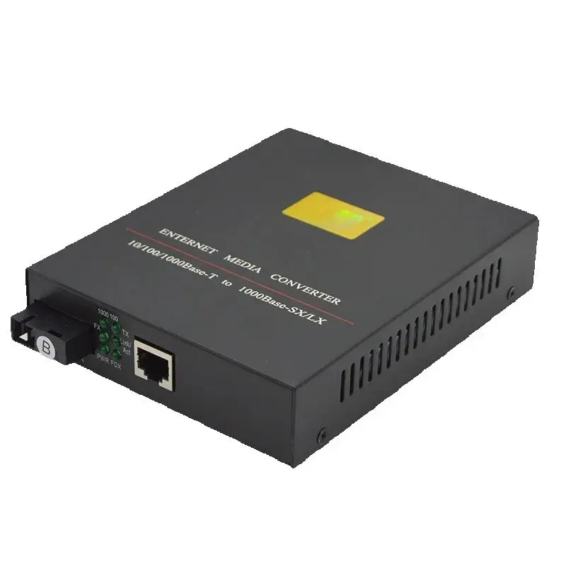 1 par 4100AB Gigabit monomodo transceptor de fibra única convertidor fotoeléctrico fibra Ethernet convertidor de medios al mejor precio - imagen 4