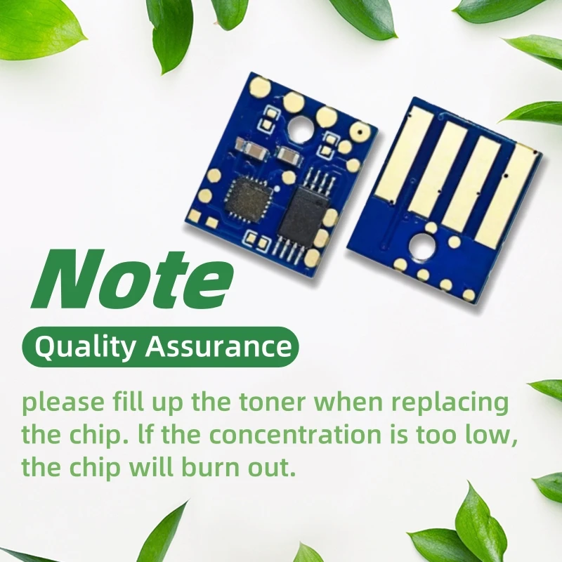5 uds m1145 Chip de tóner para Lexmark M1145 XM1145 1145 cartucho de tóner 24B6035 16K WW garantía de calidad - imagen 5