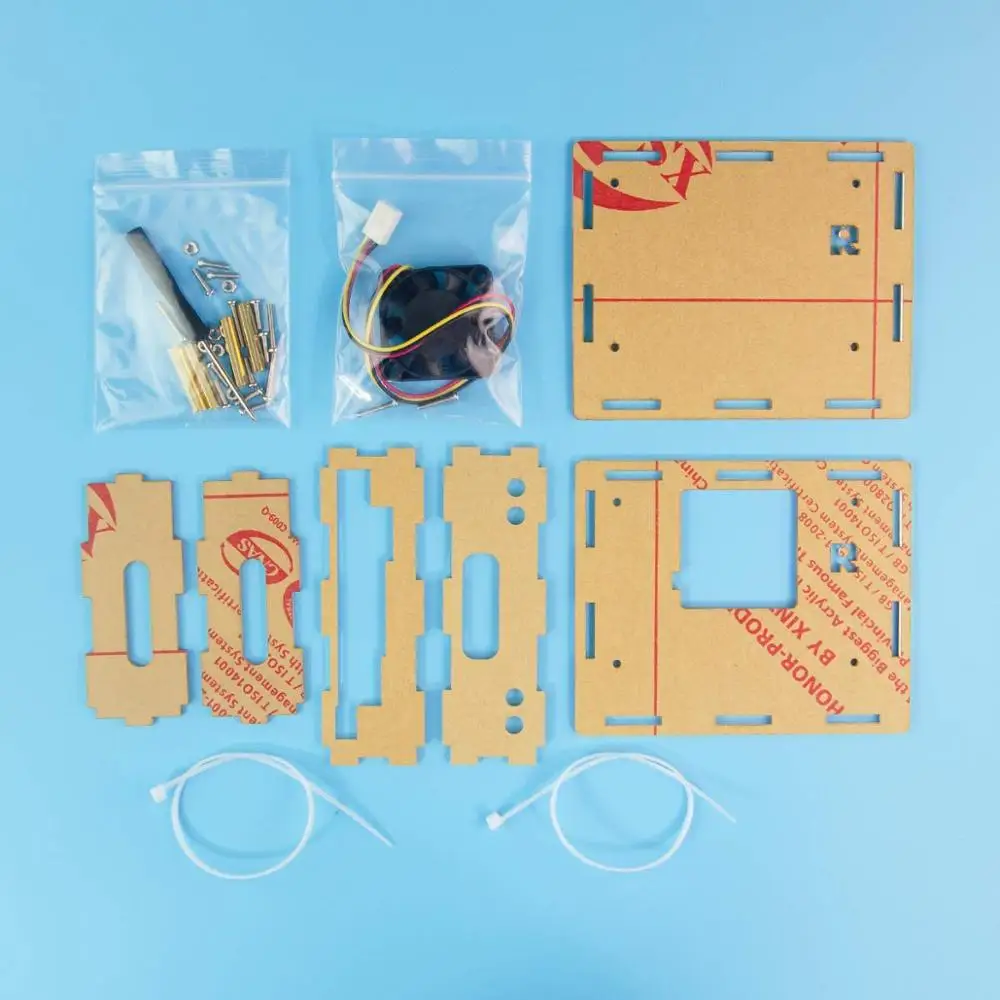 Caja/cubierta de acrílico con ventilador de refrigeración dedicado para el kit de desarrollador Jetson Nano resistente al polvo - imagen 5