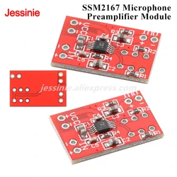 Preamplificador Micrófono SSM2167 – Puerta de Ruido y Compresión