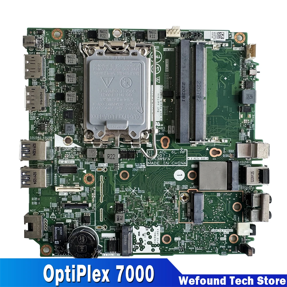 Placa base de escritorio 0VNM1 para Dell OptiPlex 7000 Micro CN-0VNM11 212007 -1 VNM11 - imagen 2