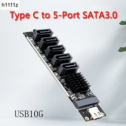 Adaptador USB-C a SATA III para ampliación de discos SSD y HDD