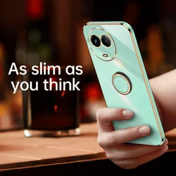 Funda Realme 11 / 11X 5G con Soporte de Anillo Metálico Lujo