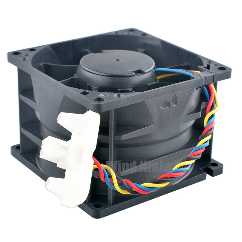 08056TA-12N-EKD Ventilador de enfriamiento de alta velocidad 8 cm 80 mm 80 x 80 x 56 mm DC12V 4.50A 4 pines para fuente de alimentación de computadora industrial - imagen 5